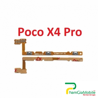 Dây Nút Nguồn Âm Lượng Xiaomi Poco X4 Pro Dây Nút Nguồn On Off  Linh Kiện Thay Thế